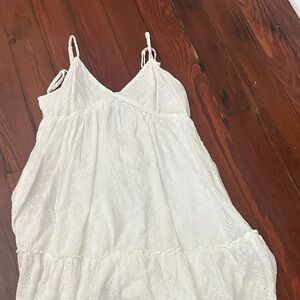 Wild Fable Cream Eyelet Dress